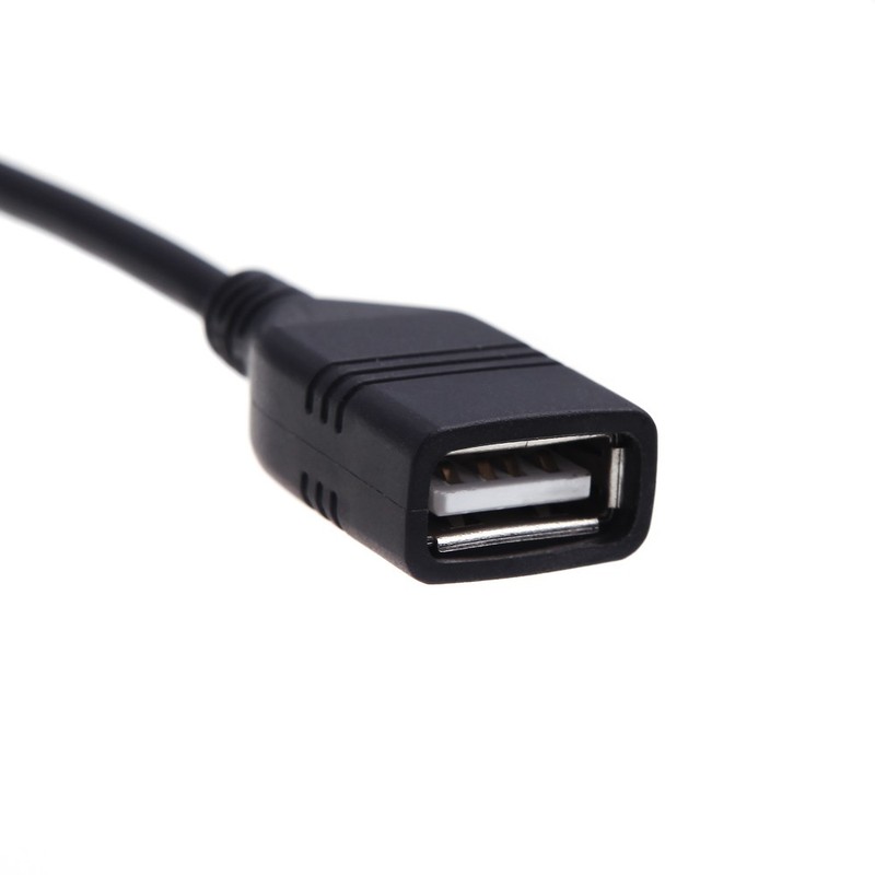 KKMOON Car USB MP3 AUX Input Cable Audio Adaptor For Mercedes- AMI S1P6 gallery
