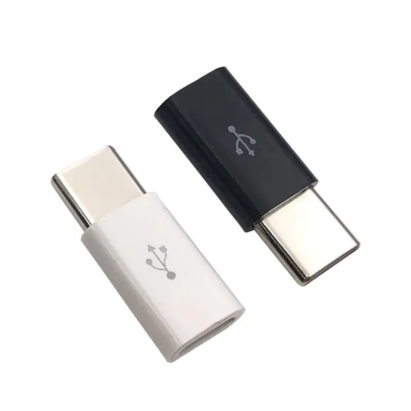 Micro USB Female to USB Type-C Male Adapter Android Data Charging Converter gallery