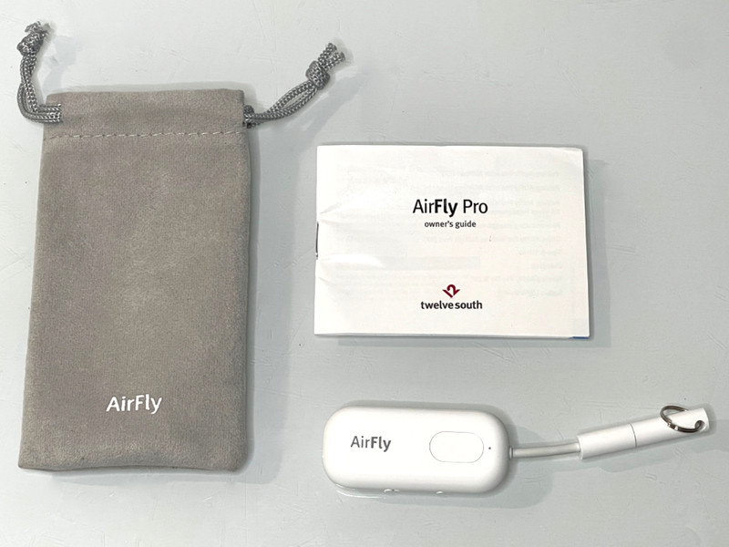 Twelve South AirFly Pro Deluxe, Bluetooth Audio Transmitter/Receiver White