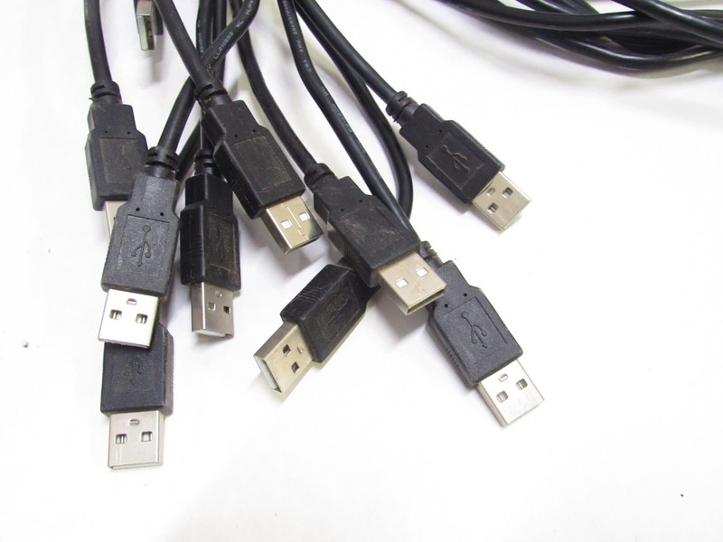 10 PACK USB Type-A to Micro Type-B 2.0 Cable- 5- Pin, 28/24AWG, 6 FT gallery
