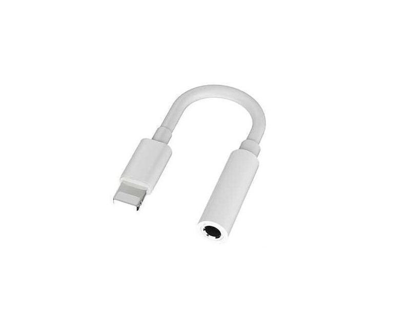LOT 100 x iPhone 8pin to 3.5mm Aux Jack Adapters Headphone Cords For iPad iPhone gallery