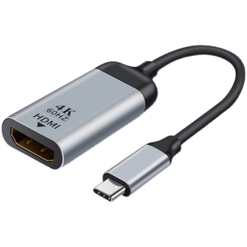 USB Type C Male Input Cable to HDMI Female Adapter 4K@60Hz Android Mac Win PnP gallery