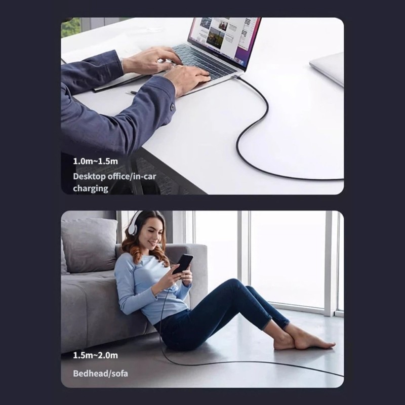 100W Fast Charging Cable L Shape Aluminum Shell For Mobile Gaming And Data gallery