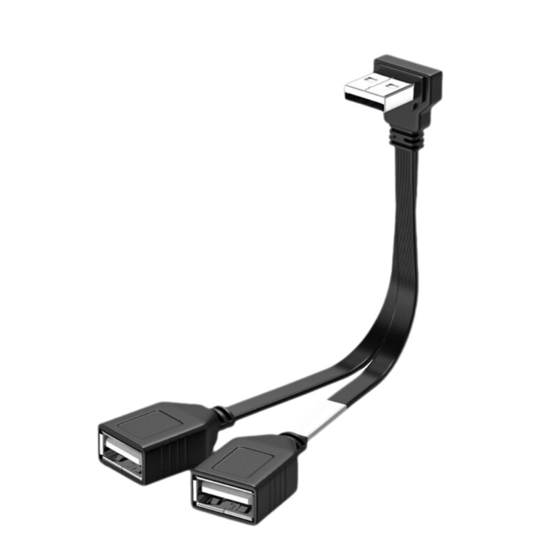USB 1 To 2 Splitter Cable Male To Female Extension Adapter 480Mbps Data Transfer