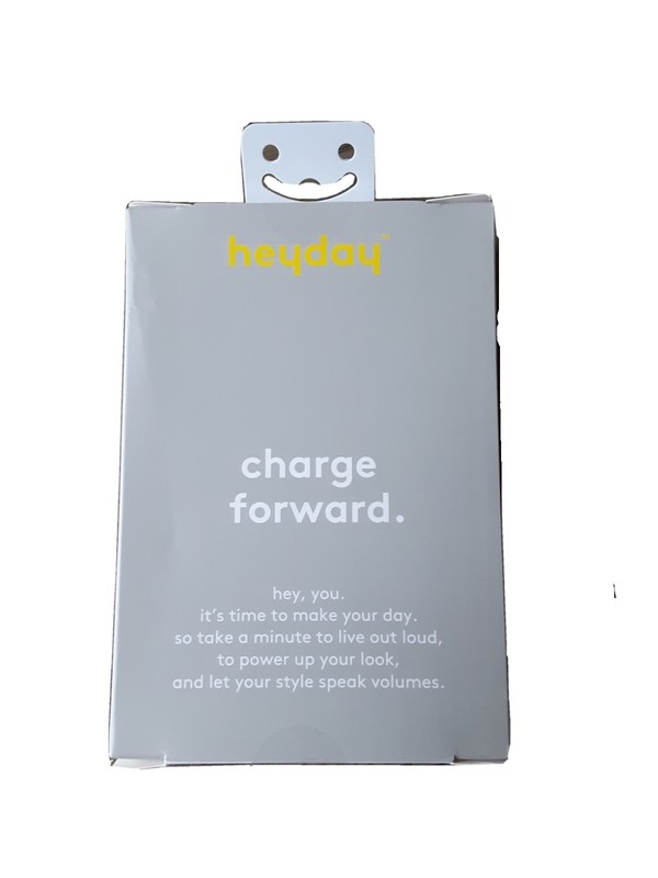 Heyday™ 6" Lighting USB-A Braided Cable - Cedar Wood gallery