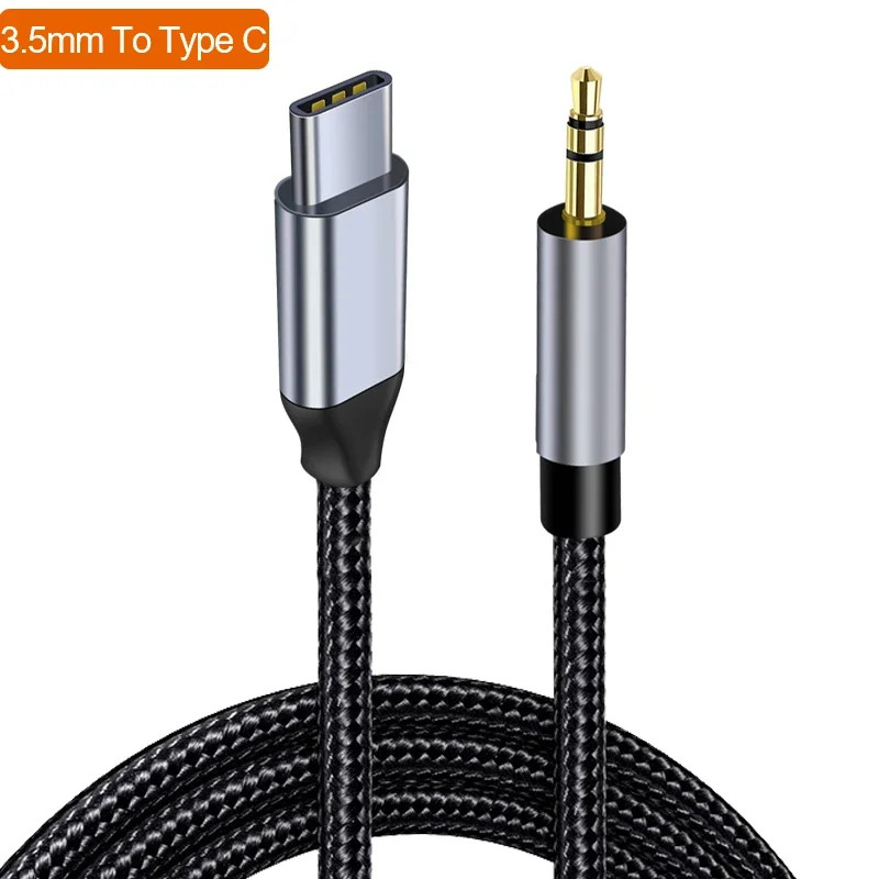 AUX Audio Cable USB C to 3.5Mm Jack AUX Cord Car Speaker Headphone Adapter for S gallery