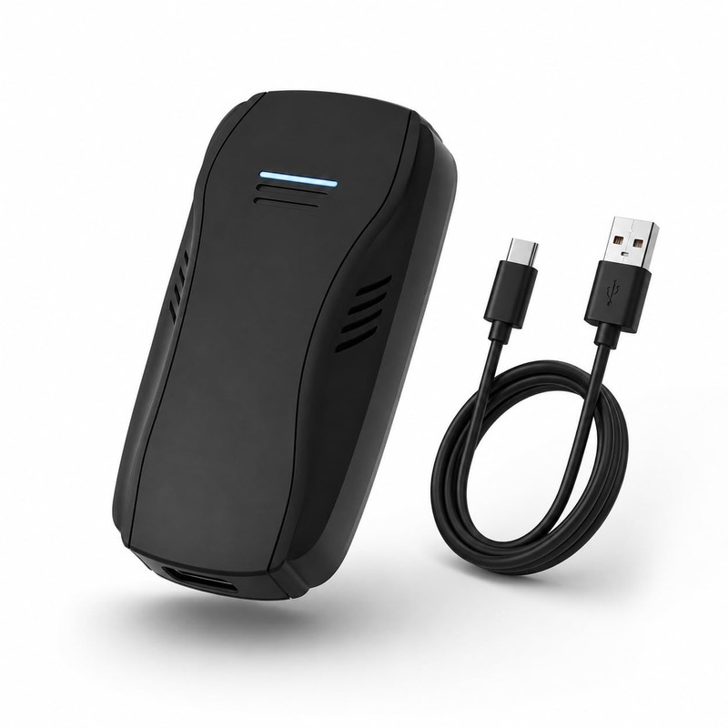 Wireless CarPlay Adapter for iPhone, Converts Wired CarPlay to Wireless, Fast…