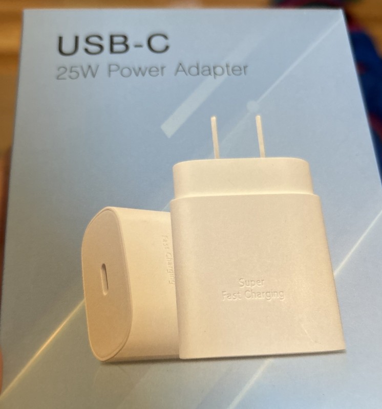 NIB USB-C 25W Power Adapter