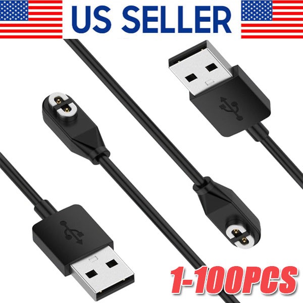 USB Magnetic Charging Cable for After-Shokz Aeropex Open Run/Comm Headphone lot
