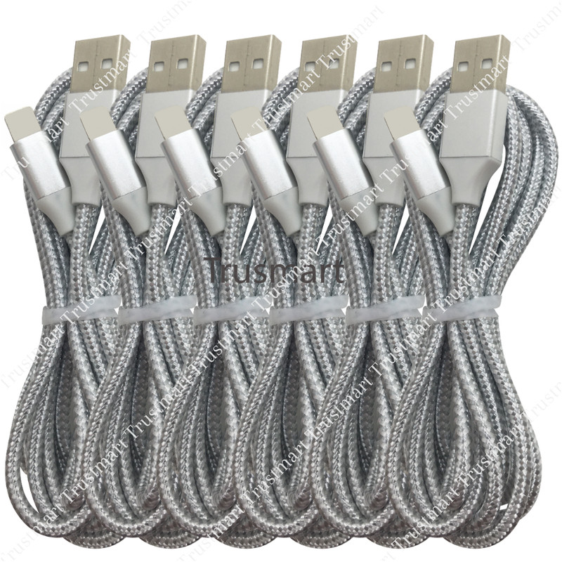 3/6 PACK 6FT Heavy Duty USB Charger Cable Cord Lot For iPhone XR 11 12 13 14 8 7 gallery
