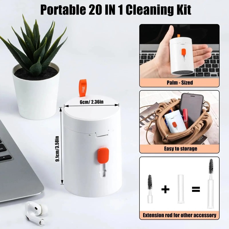 20 in 1 Electronics Cleaning Kit For Airpods, Phones, Laptops And More gallery