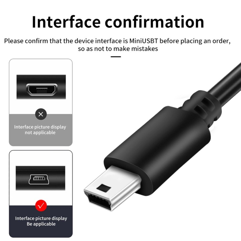 SaiTech IT Mini USB OTG Cable for Digital Cameras - A 1 Pack, Black gallery