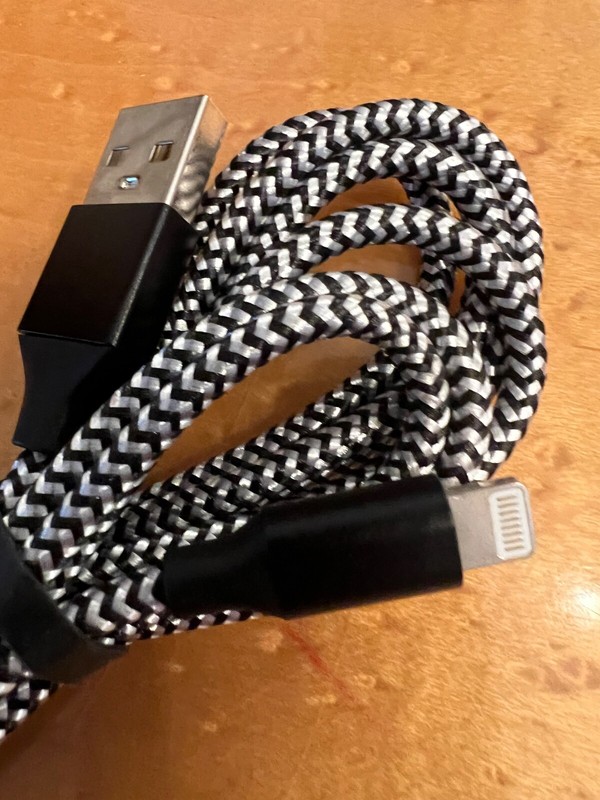 100! BRAIDED USB CABLES, iPHONE 5 6 7 8 11 12 13 FAST! CHARGING CORD, 100! gallery