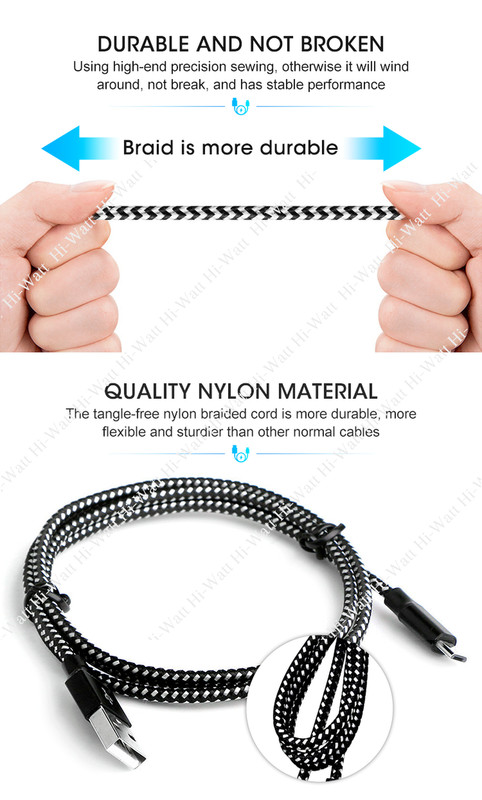 3/6 Pack 10ft USB Charger Cable Braided For iPhone 11 XR 8 7 Fast Charging Cord gallery