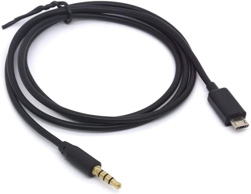 Micro USB to 3.5mm Audio Output Cable - Gold Plated 4 Pole 3.5mm Male to Micr... gallery