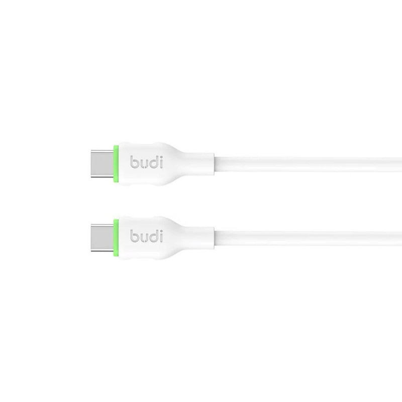 Budi 3M PD65W Cable White USB-C To USB-C gallery
