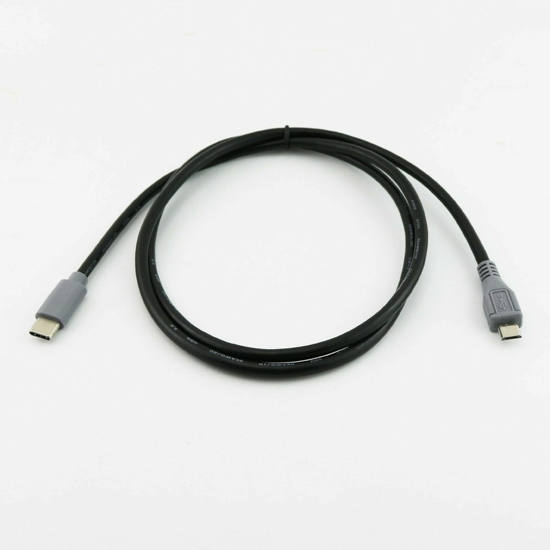 1x Micro USB 5 Pin Male To 3.1 Type C Male Converter OTG Adapter Lead Data Cable gallery