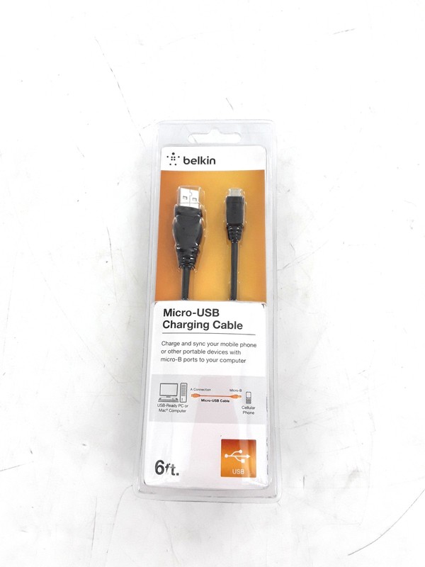 BELKIN Micro - USB Charging Cable - 6ft - Plug to B
