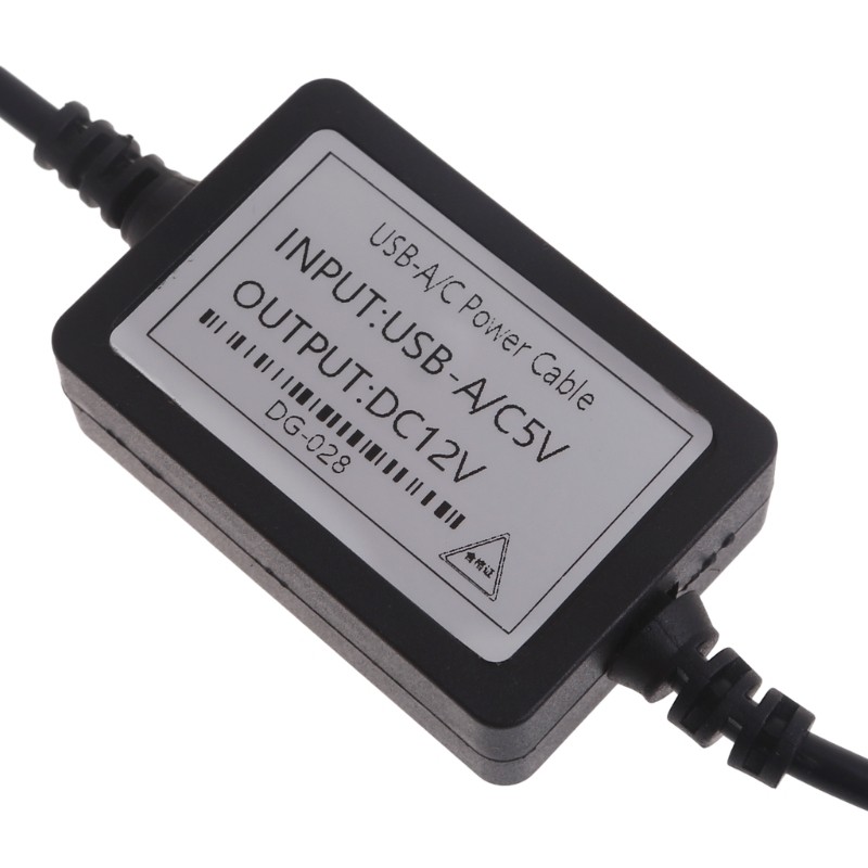 Universal USB to DC Power Cable 5V to12V USB to DC5.5x2.1mm Charging Cable gallery