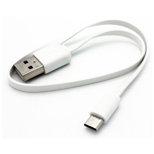 1ft Short USB Cable MicroUSB Charger Cord Power Wire Flat Fast for SmartPhones gallery