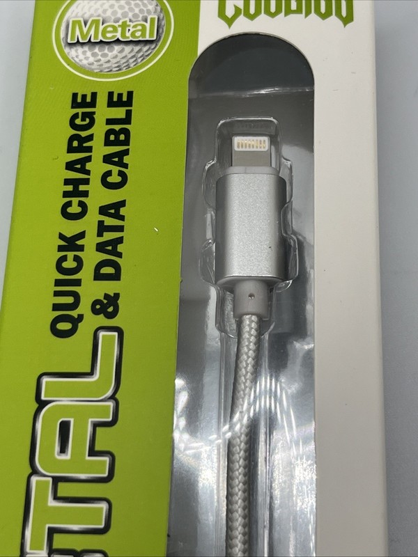 COOLGG Metal Braided Micro USB Fast Charge & Data Cable USB-A GC-10 (iPhone) gallery