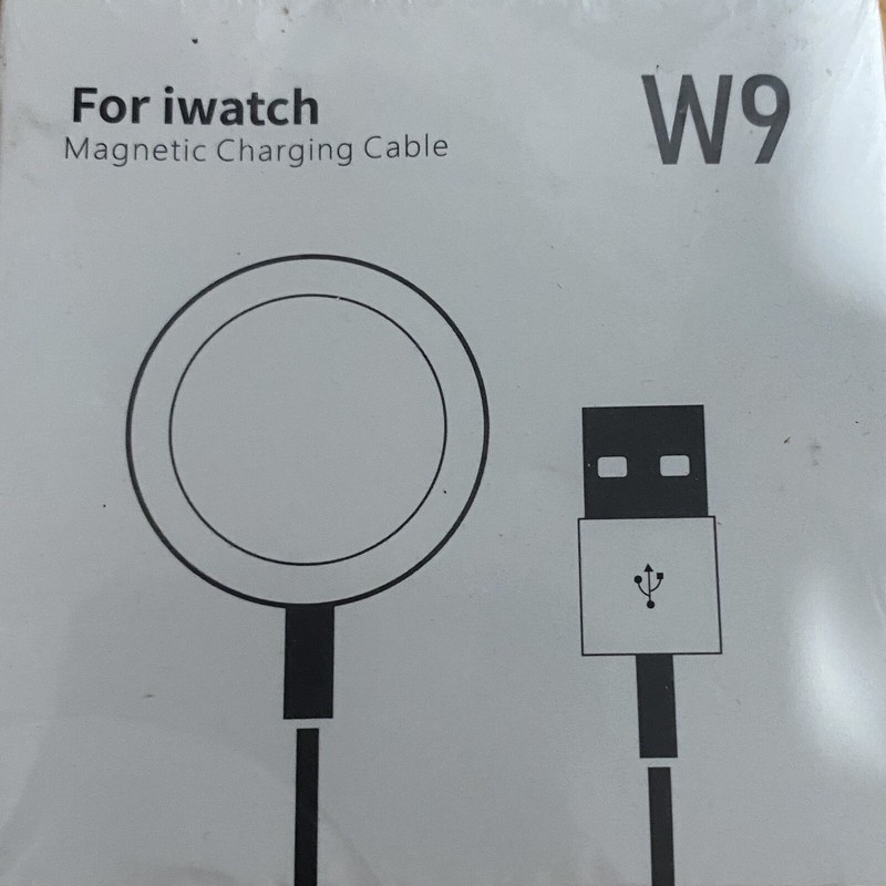 Apple iWatch W9 Magnetic Charging Cable 3ft Cord Ultra/8/7/6/SE/SE2/5/4/3/2/1