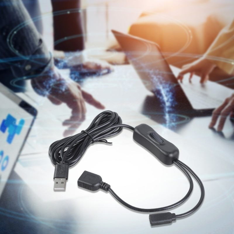 Metal Reinforced USB To Type C With Power Button 3 Size For Daily Use gallery