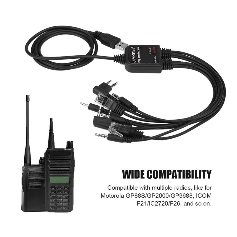 8 in 1 USB Programming Cable, Genuine USB Programming Cable with 8pcs Differe... gallery