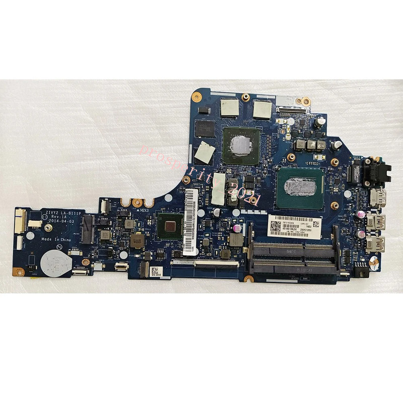 For Lenovo Y50-70 with I7-4720HQ CPU Motherboard ZIVY2 LA-B111P 5B20H29170 Test
