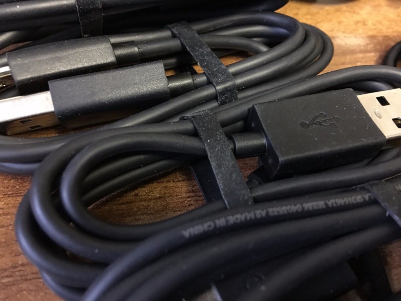 Micro usb cable charging data cable, Minimum 3ft, heavy duty used, gallery