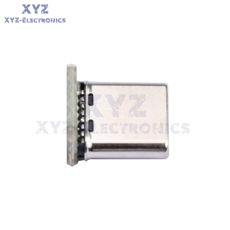 5PCS USB-C Male Head 5V 16pin USB C Connector Port Vertical Jack Board Type-C gallery