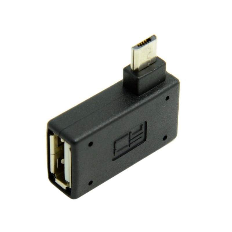 chenyang Micro USB OTG Power Adapter 2 in 1 Male to Right Angled gallery