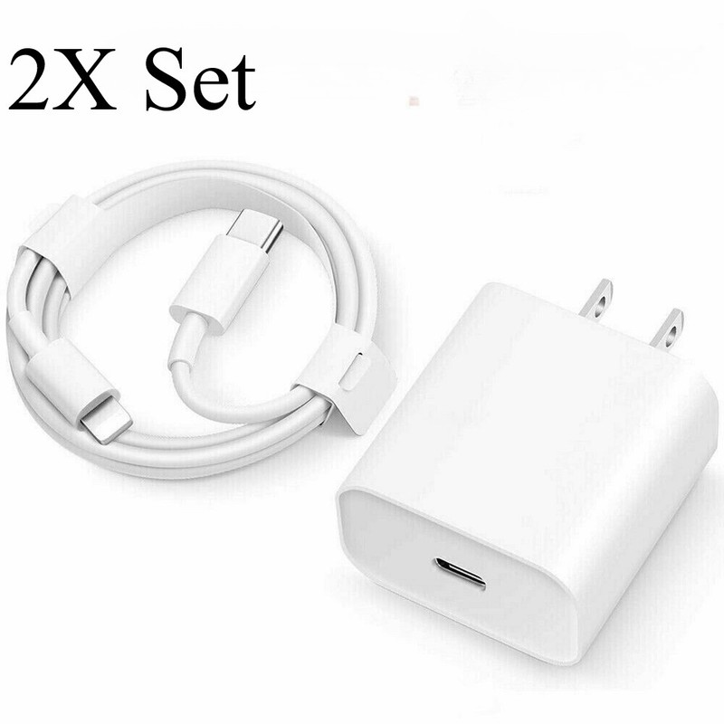 Charging Cable Cord +USB Charger For iPhone 14 13 12 11 Pro Max XR Lot Wholesale gallery
