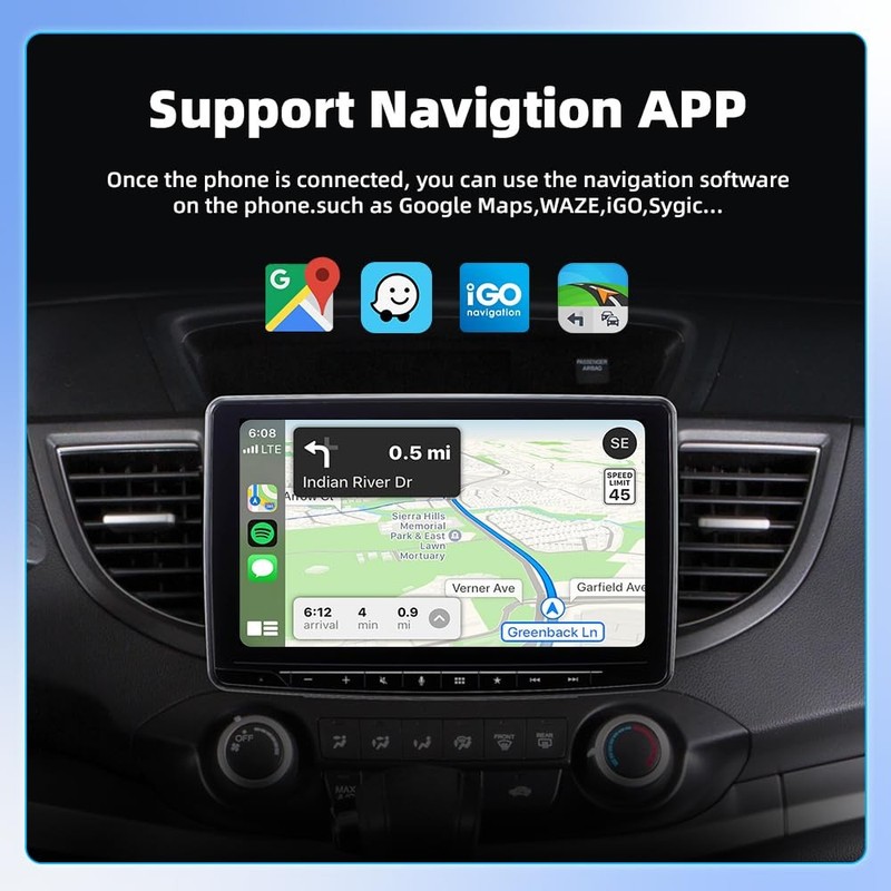 Wireless CarPlay Adapter for iPhone, Convert Wired to Wireless Apple CarPlay gallery