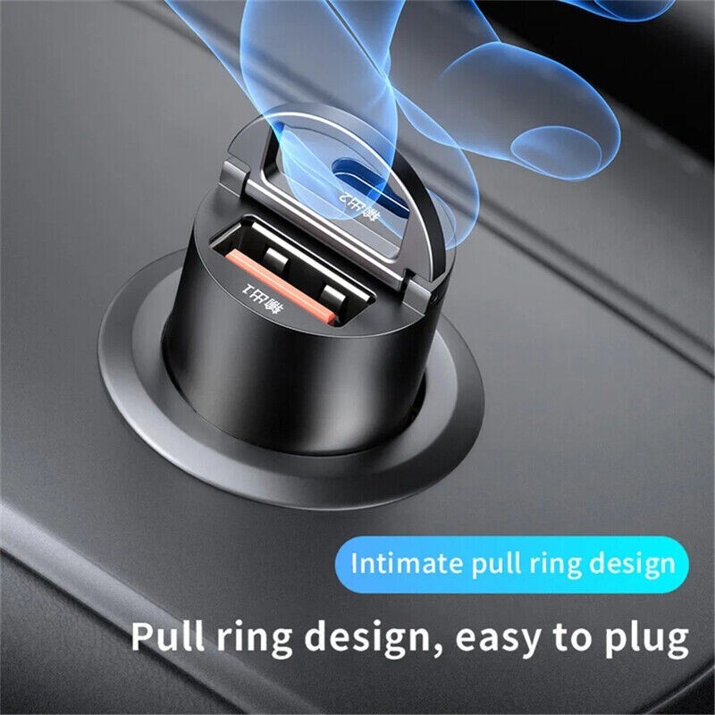 2 Port USB Super Fast Car Charger Adapter For iPhone Samsung Android Cell Phone gallery