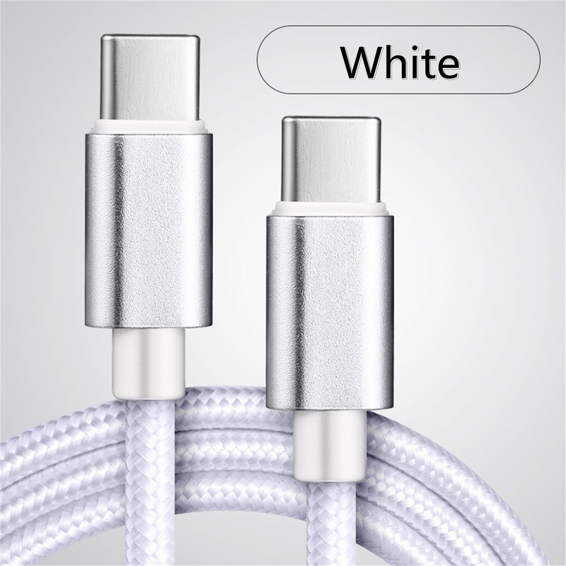 USB-C to USB C Type-C Fast Charging Data SYNC Charger Cable Cord 3/6/10FT lot gallery
