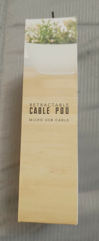 North Retractable Cable Pod Micro USB for Charge Dock Brand New!! gallery