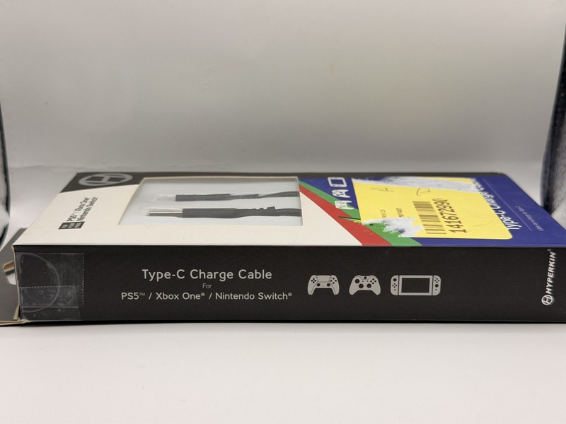 Hyperkin 10 Ft. Type-C Charge Cable for PS5/Xbox Series X/Nintendo Switch - gallery