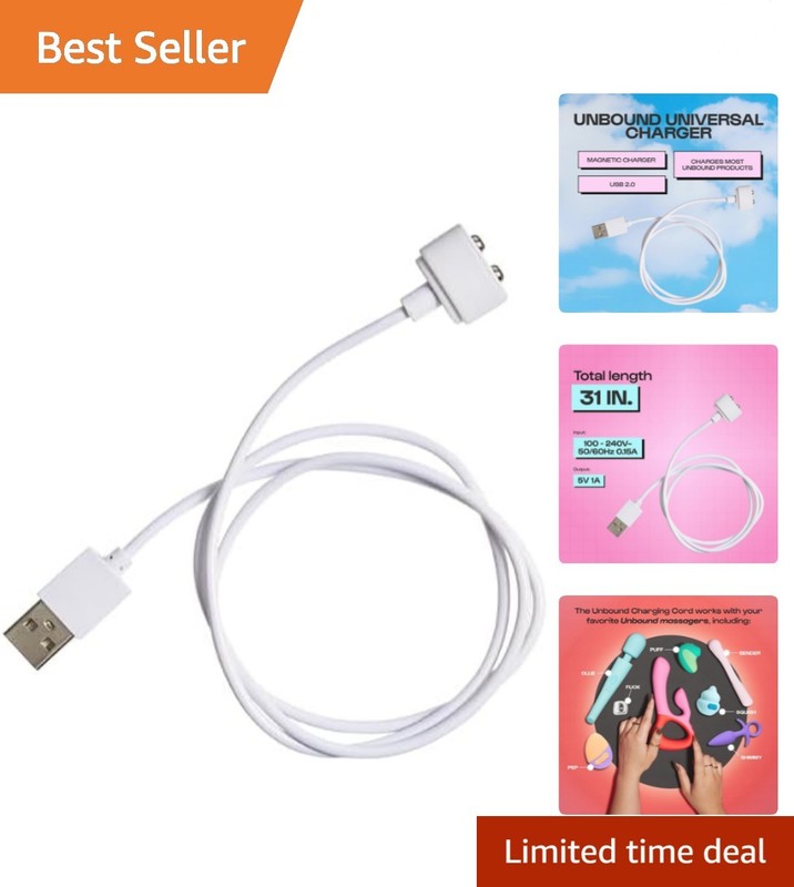 Charging Cord: Versatile Replacement Charger Only Massagers - 3 in 1