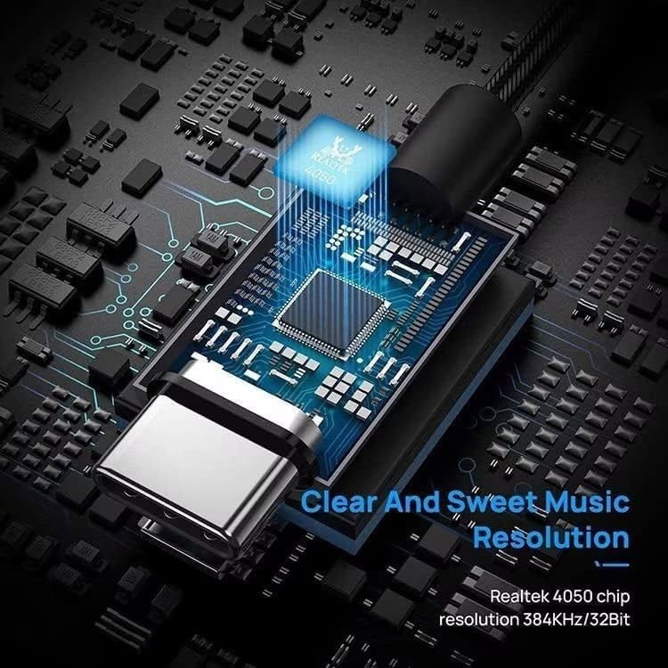 USB-C Earphone Adapter Headphone Audio Jack Port Converter for Cell Phones gallery