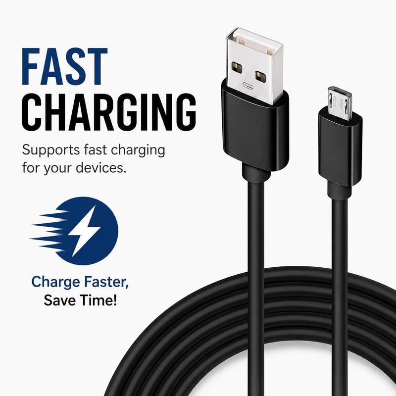 USB Charging Data Cable for Leapfrog LeapPad Ultimate, LeapPad Platinum, Leap... gallery