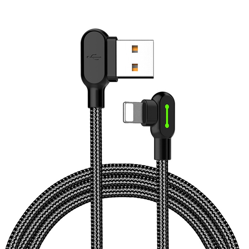 Mcdodo Elbow USB Cable Charger Data Cord for iPhone XS 14 13 12 11 Pro Max XR SE