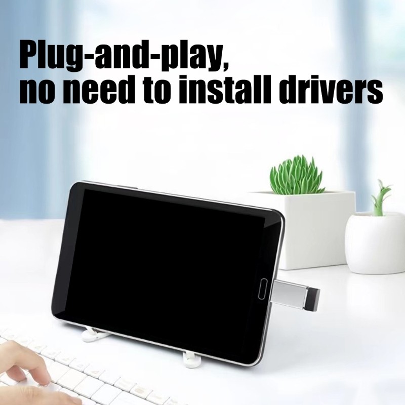 USB C Male To USB Female Adapter OTG Enabled For Photographers Professionals gallery