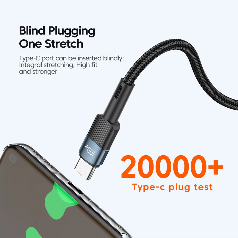 Essager 100W USB Type C to USB C Cable USB-C PD Fast Charging Charger Wire Cord gallery
