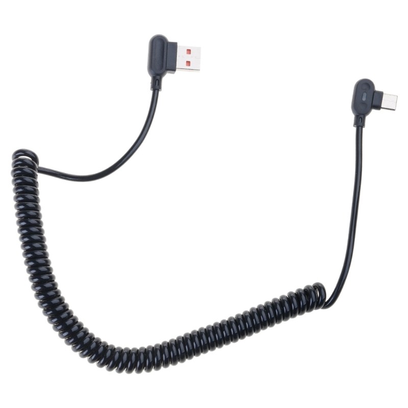 Double Curves USB C Charger Cable Twist without Reversible Cord for Tablets