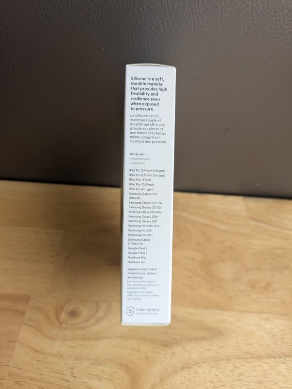 Belkin BOOST CHARGE PRO Flex USB-C to USB-C Cable 6.6 ft. White - Sealed gallery
