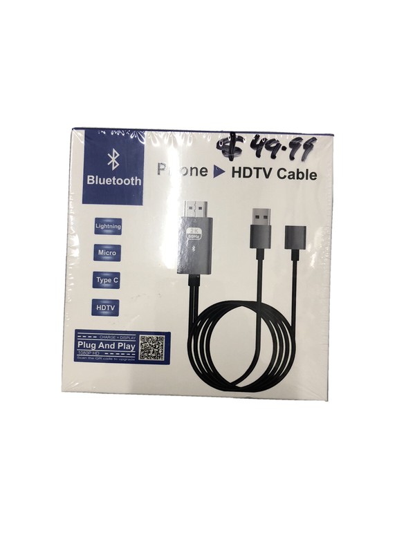 1m 1080p HDMI HDTV AV Adapter Cable For iPhone 5/6/7/8/XS Max