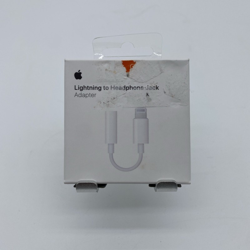 Apple Lightning to Headphone 3.5mm Jack Adapter White MMX62AM/A A1749 Brand New gallery