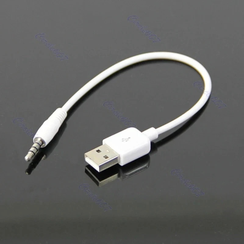 USB Charger Data SYNC Cable for Apple iPod Shuffle 1st /2nd Gen 3.5mm