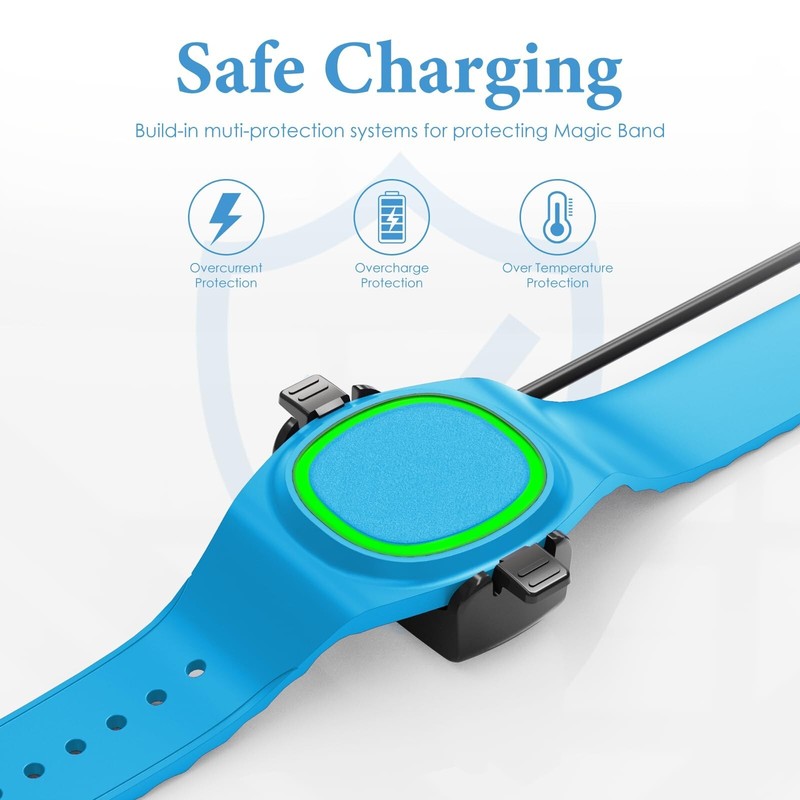 3 Pack Compatible with Disney-Magic Band Plus Charger, 3.3ft Replacement Char... gallery